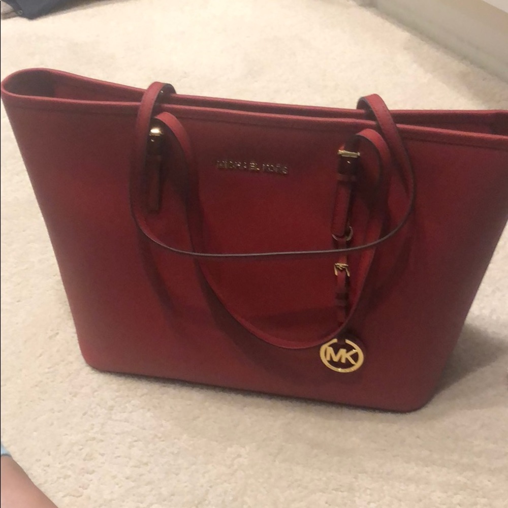 Michael Kors Red Tote